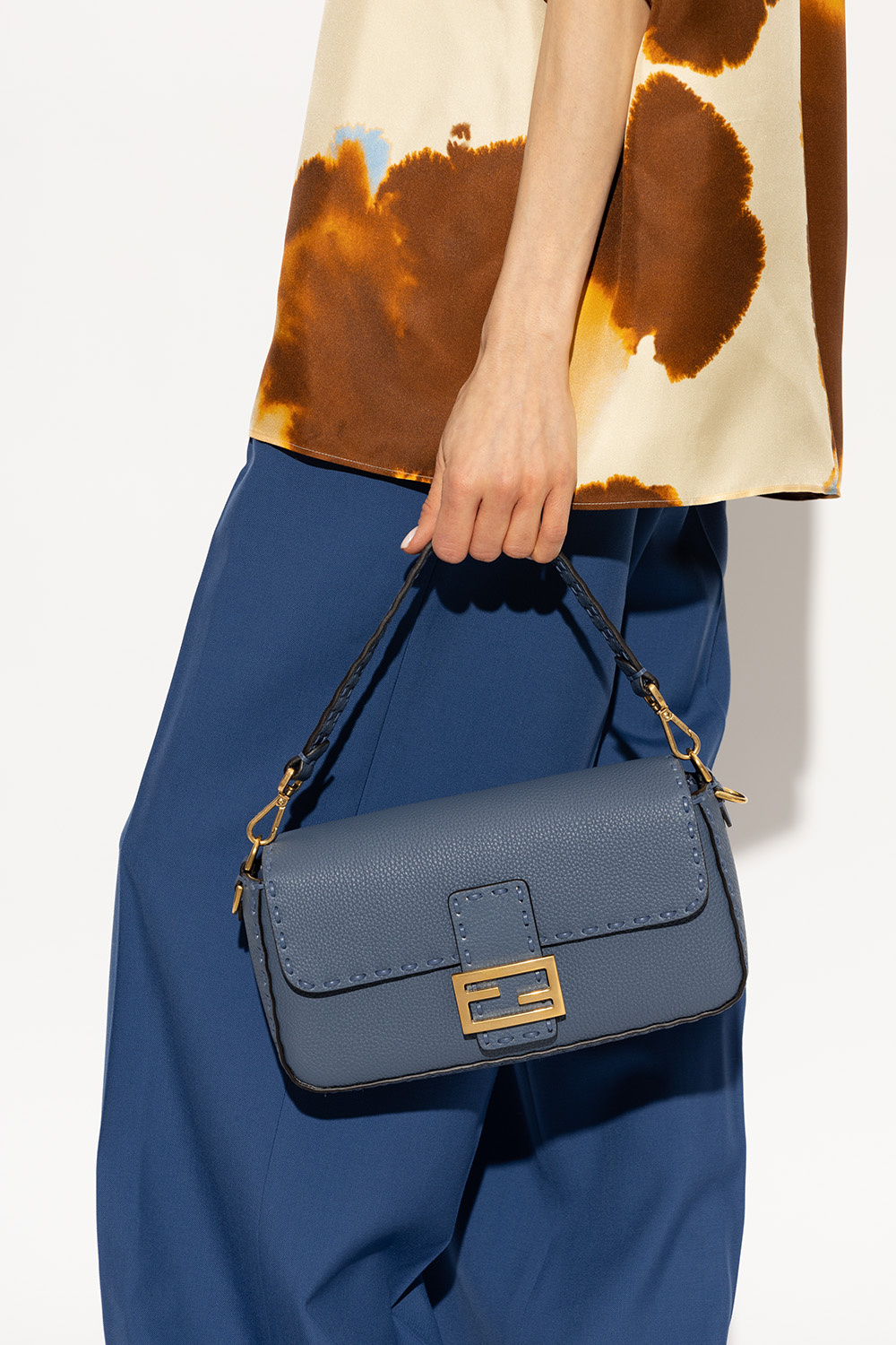 Fendi baguette blue online